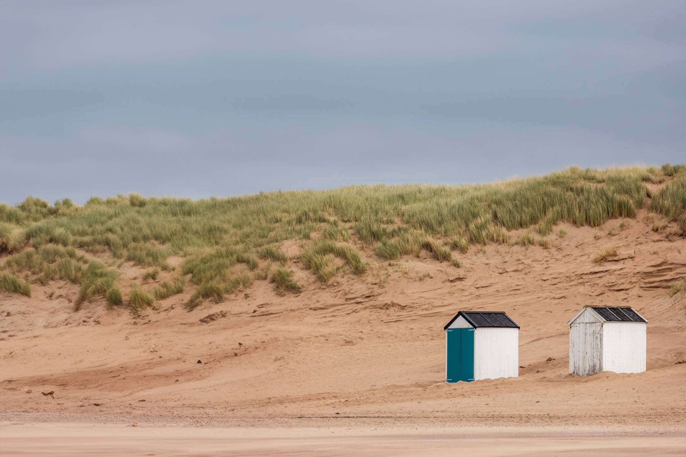 Strand an der Küste von Cadzand-Bad