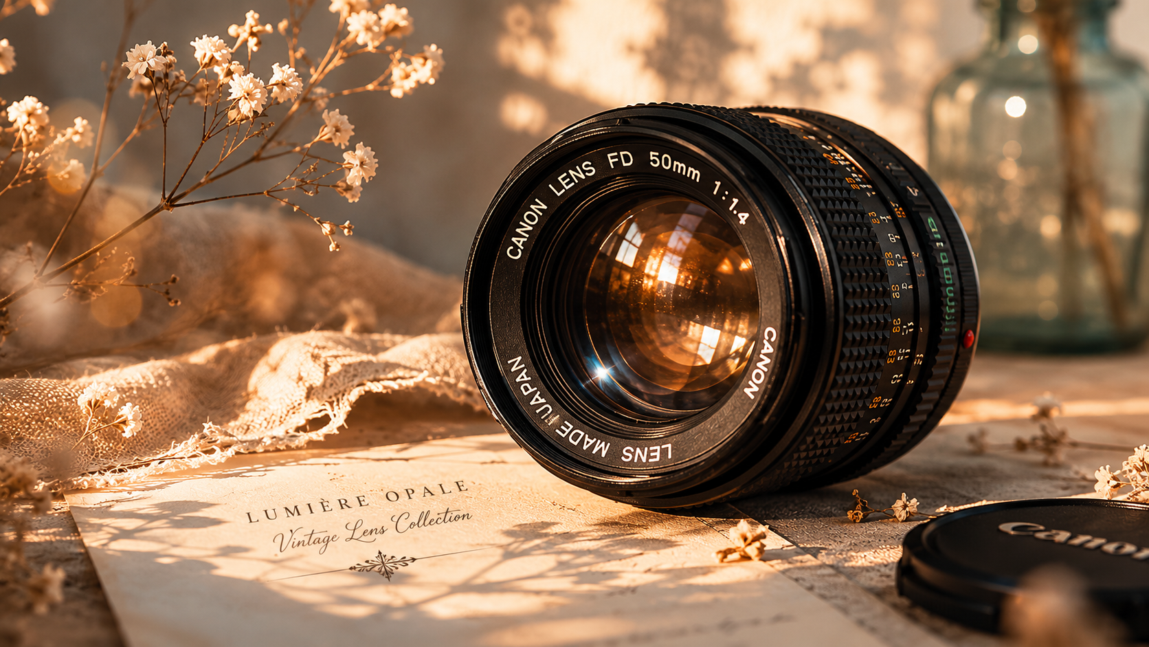 Historisches Objektiv für die Fotografie mit alten Linsen